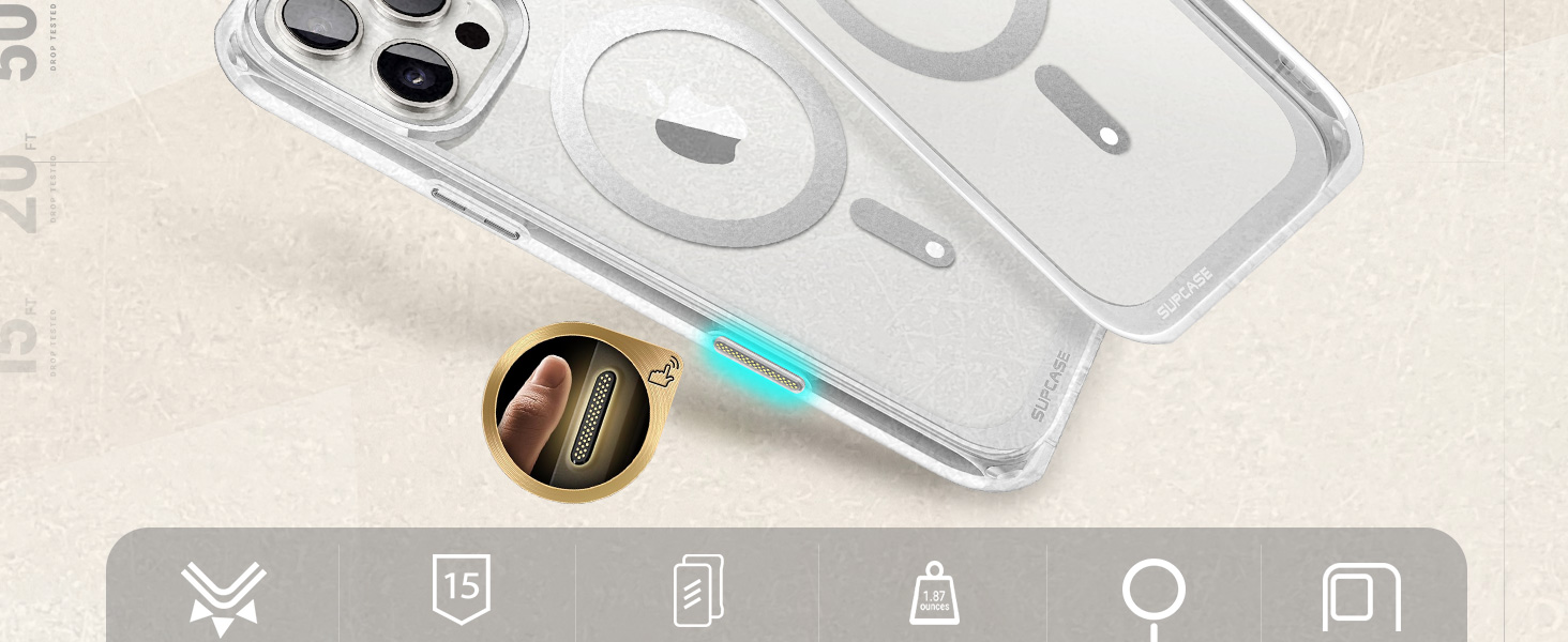 iPhone 16 Pro max UBMag Clear