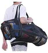 XXL Mesh Dive Bag for Scuba or Snorkeling - Diving Snorkel Gear Bags Extra Large Beach and Totes ...