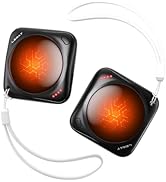Lerat Hand Warmers Rechargeable, 2 Pack Electric Hand Warmers, Reusable Portable Pocket Heater