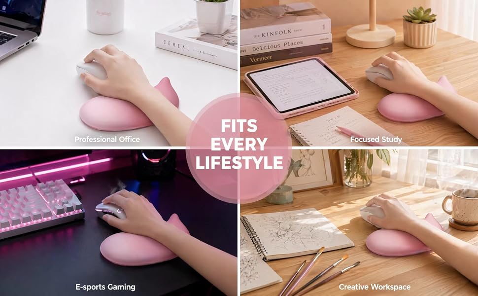 Ergonomic Keyboard Wrist Rest Cushion