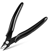 Ainiv Wire Cutters, 1PCS Spring-loaded Side Cutters Flush Cutters, Diagonal Cutters Precision Sid...