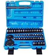 DAYUAN 52 in 1 Custom Bushing Driver Set, Transmission Bushing Driver Removal Set Wheel Axle Bear...