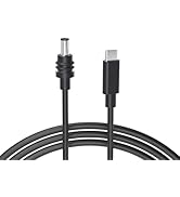 Steinwhale DC to USB-C Power Cable Cord 19AWG for Starlink Mini 2M/6.5FT, Waterproof Barrel Jack ...