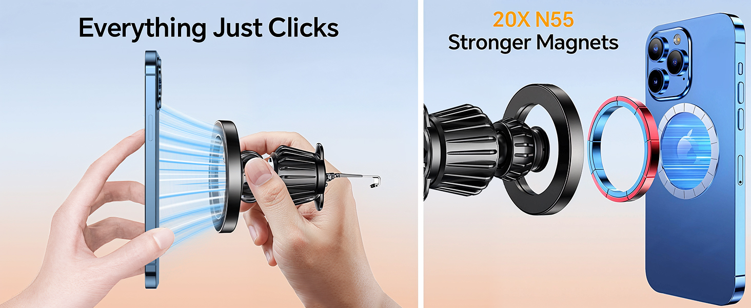 magsafe car mount suction cup