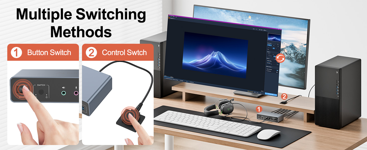 Two switching methods