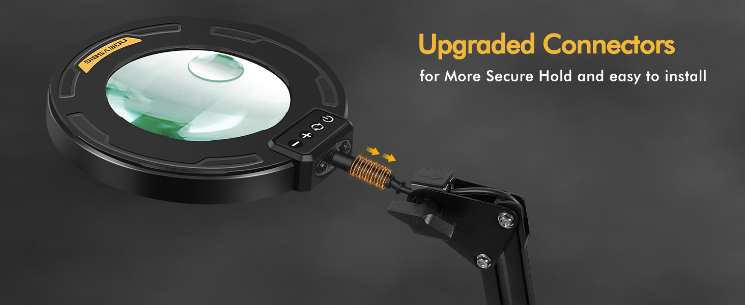 hobby magnifying glass with light