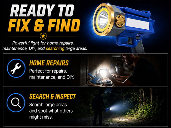 Ready to fix &amp; find