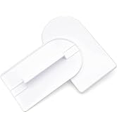 2 Pcs White Plastic Fondant Icing Smoother Polisher Icing Scraper Paddle Tool for Cake Decoration...