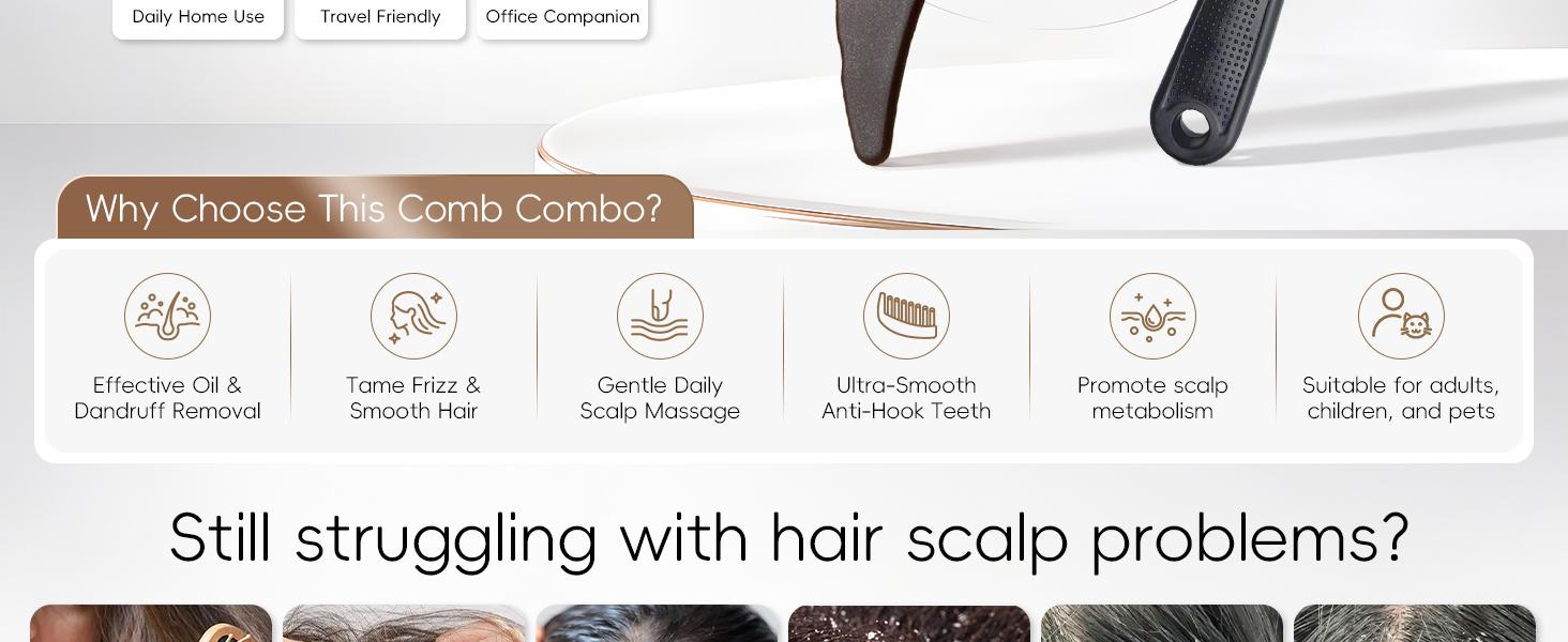 dandruff comb
