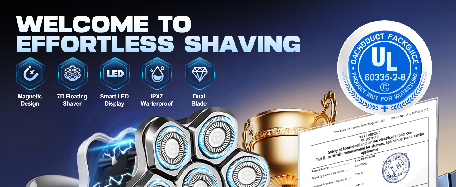 effortless shaving
