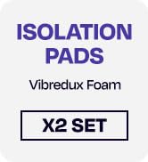 Studio monitor isolation pads