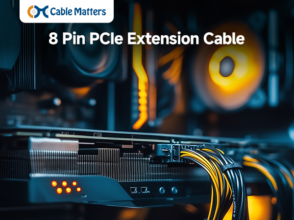 8 Pin PCIe Extension Cable
