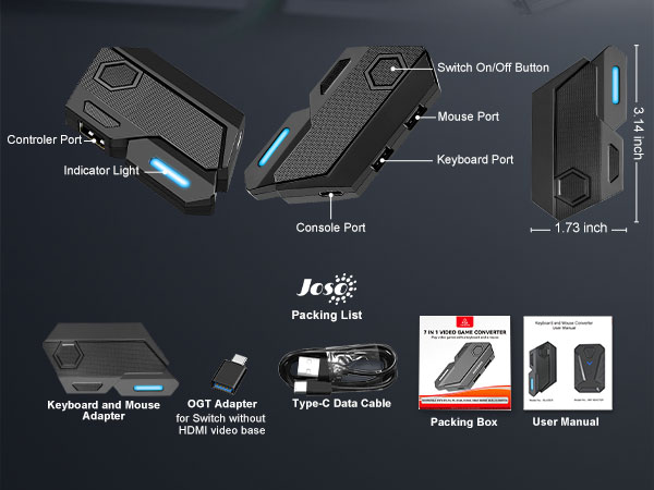 switch keyboard and mouse adapter