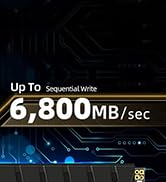 Fikwot FN970 2TB M.2 2280 PCIe Gen4 x4 NVMe 1.4 Internal Solid State Drive with Heatsink - Speeds...