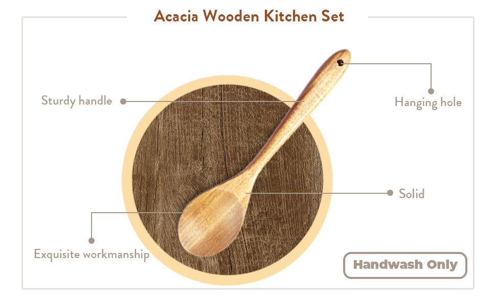 Cooking Spoons Set