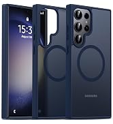 Oterkin Magnetic for Samsung Galaxy S23 Ultra Case Matte, S23 Ultra Phone Case Compatible with Ma...