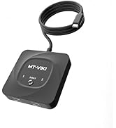 MT-VIKI 8K60Hz Bidirectional USB C Switch 2 in 1 Out Type C Switcher 1 in 2 Out 4K@120Hz 10Gbps D...