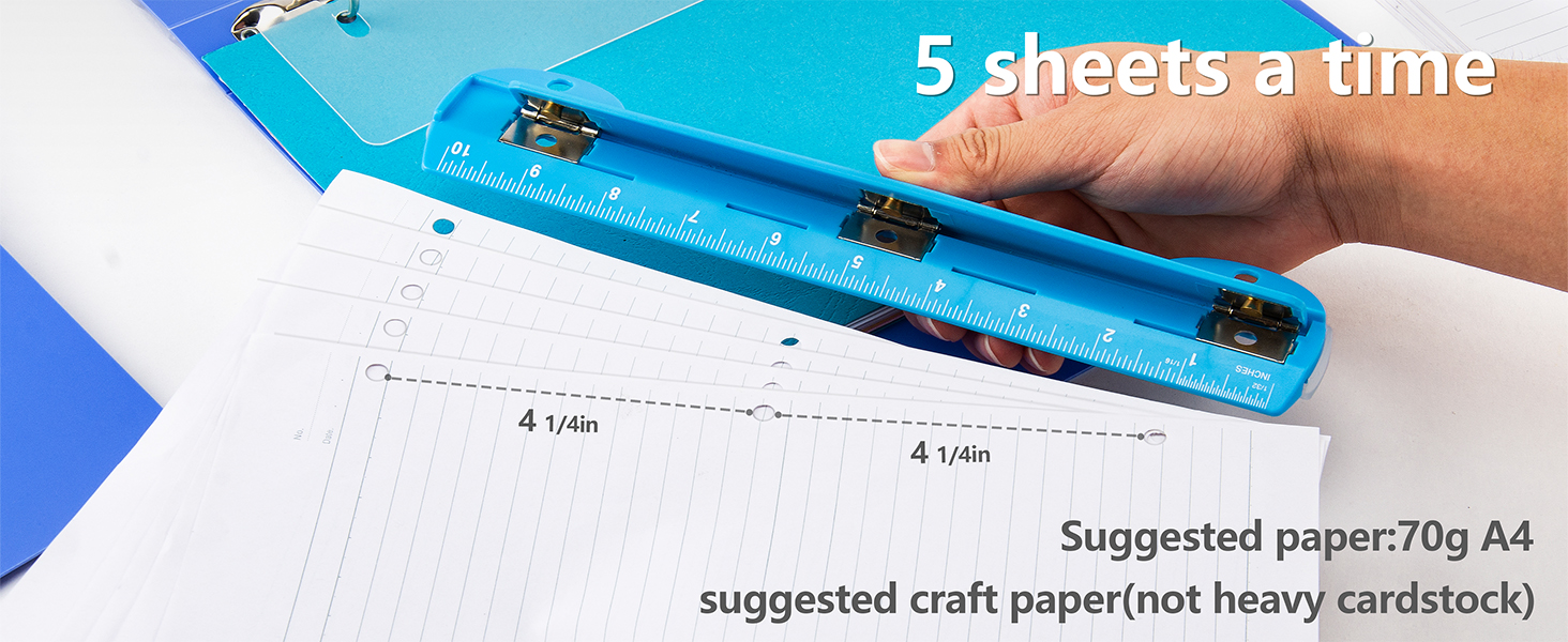 3 hole punch