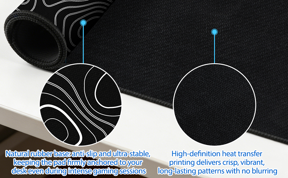 Clear pattern, non-slip bottom