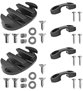 EDSRDPLT 2005 Kayak Anchor Trolley Kit Mounting Hardware for Kayak Canoe Boats Water Sports