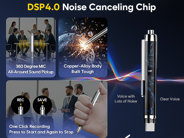 Noise-Canceling Recorder