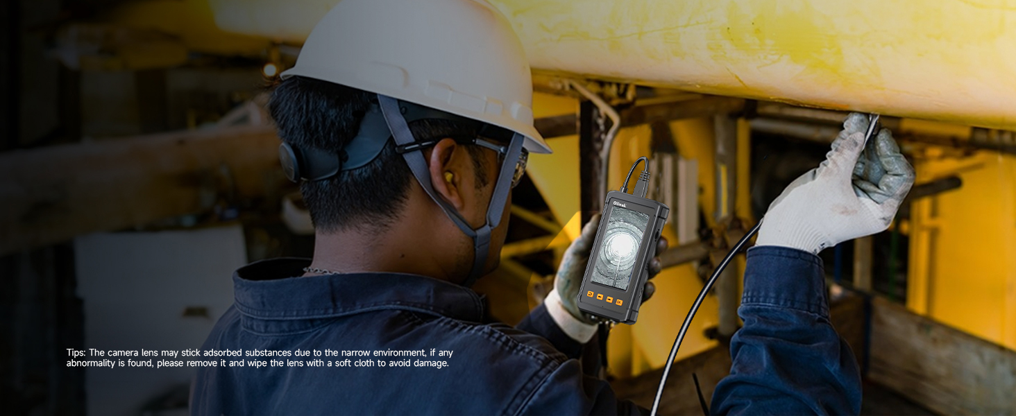 endoscope camera for pipe repair