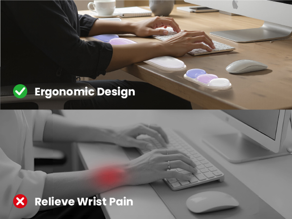 Silicone Gel Wrist Rest for Computer Keyboard