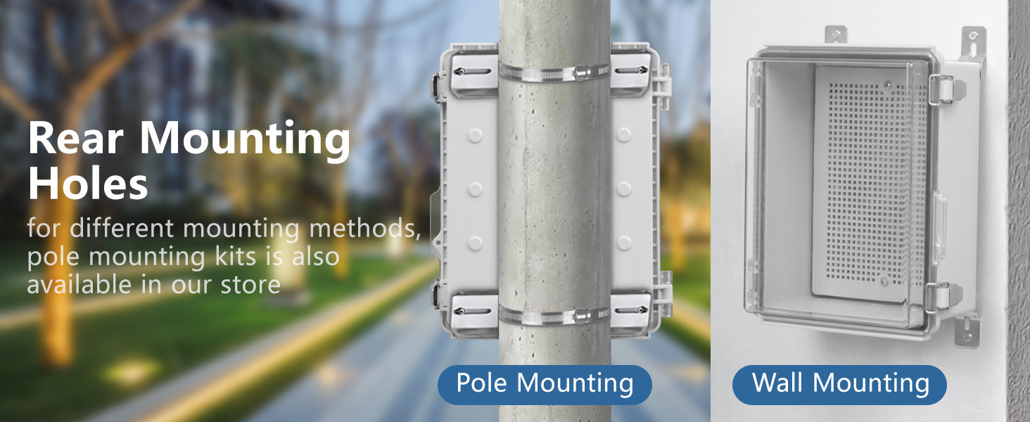 different mounting solutions