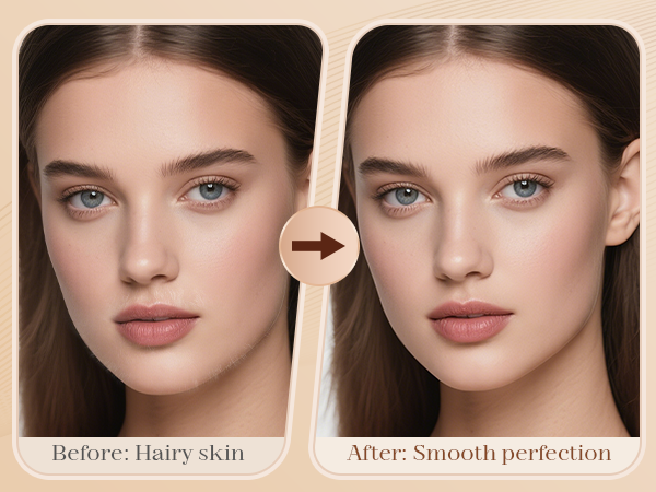 eyebrow and face trimmer for women