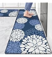 SofterCharm Kitchen Mats, 2PCS Non-Slip Cushioned Rugs, Anti-Fatigue Waterproof Floor Rug, Washab...