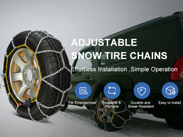 Snow Chains for Car Tires