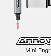 AM ARROWMAX Electric Mini Engraving Pen, HollowCup Motor, 42 Bits With Aluminum Case, OLED, Magne...