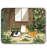 Flodirise Non-Slip Mouse Pad Gaming Mouse Pad Small Mousepad for Computer, Laptop, Gamer, Cat Pat...