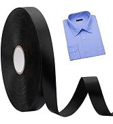 BENECREAT 656ft Iron on Fabric Labels for Clothes Marking, 0.79 Inch Writable Name Tags Blank Pol...