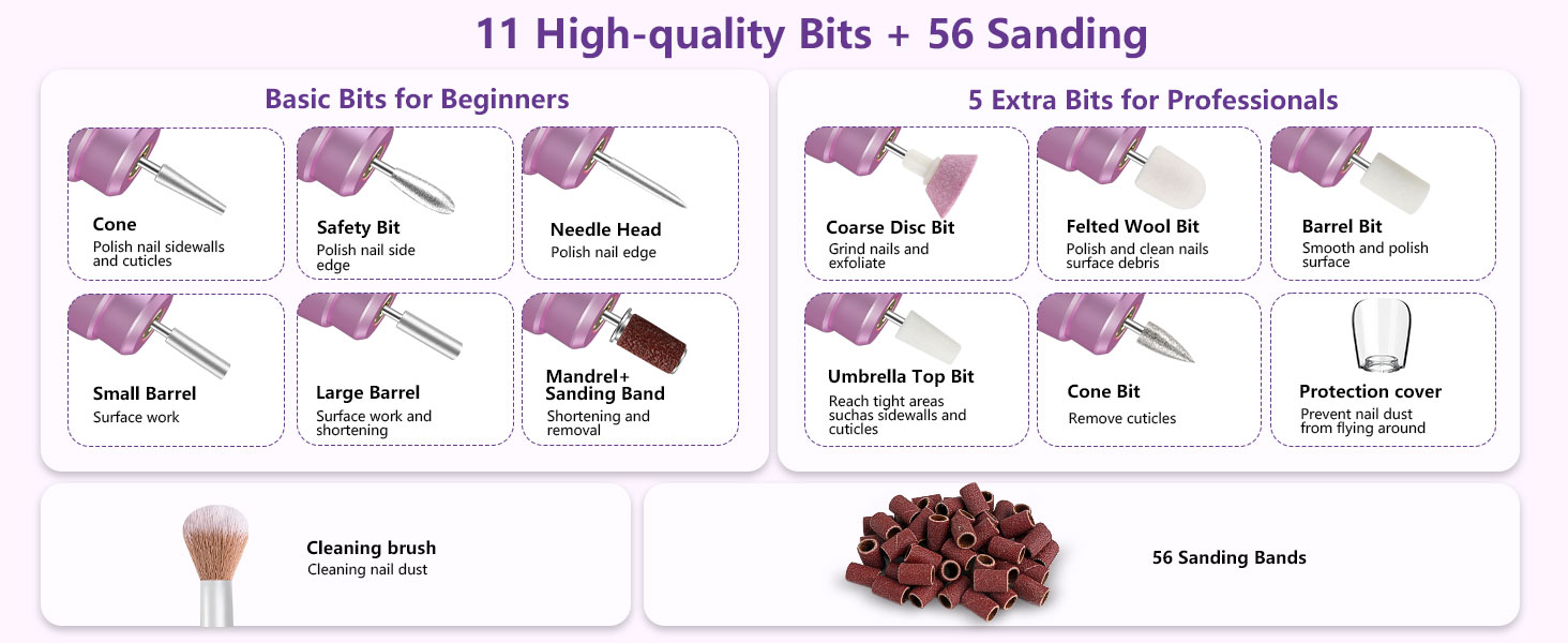 nail drill bits