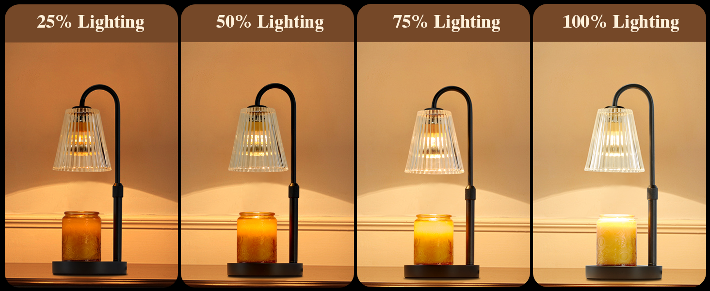 candle warmer lamp with timer dimmer candle wax warmer for home decor birthday gifts for women mom