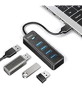 4-Port USB Hub 3.0 for Laptop - iDsonix USB 3.0 Hub 5Gbps Multiport Adapter Portable Travel, USB ...