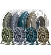 AMOLEN Carbon Fiber PLA Filament Bundle, 20% Muticolor Lightweight &amp; High-Strength CF 3D Printing...
