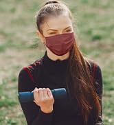 TeNice Face Masks Disposable 100 Pack, 4 Ply ASTM Level 3 Medical Grade, Breathable for Adult Out...