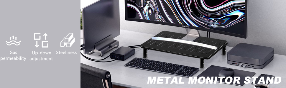 FURWOO metal monitor stand