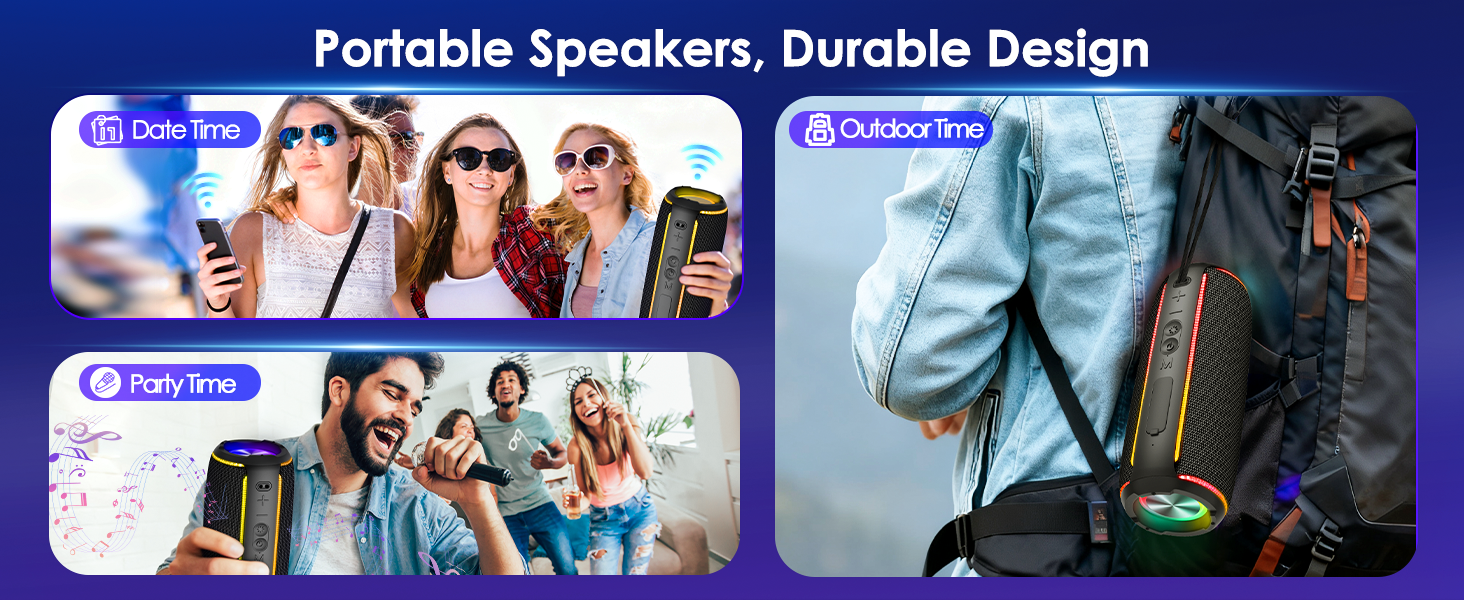 Speakers Bluetooth Wireless