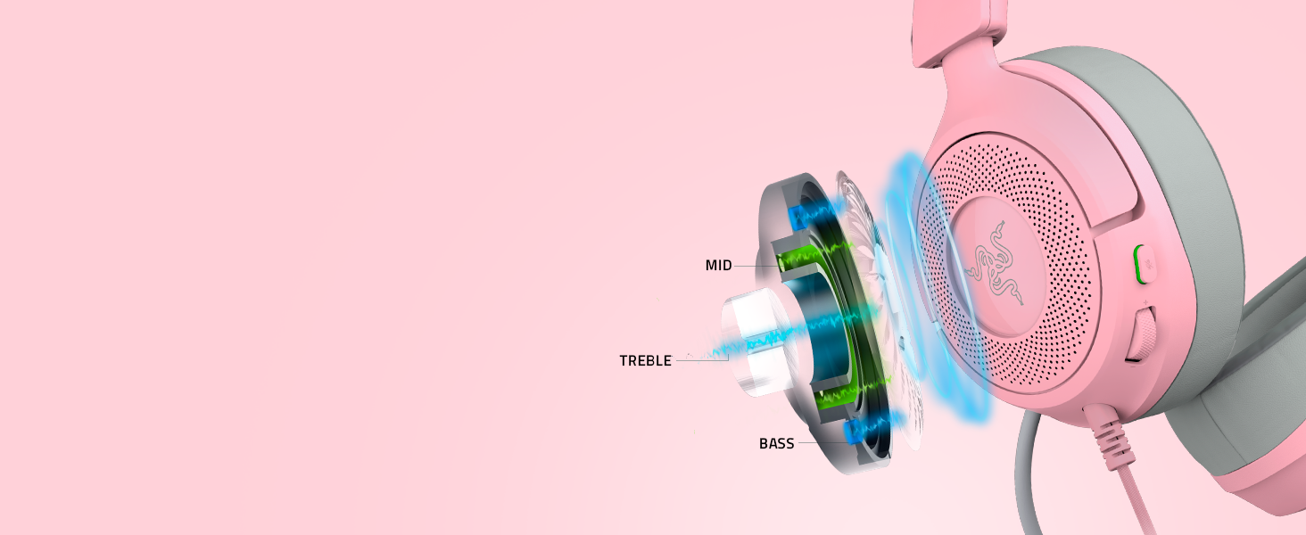 The flushed retractable mic captures incredible detail, making you sound clear, rich and natural.