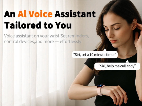 smart watch for women AI Voice