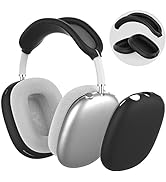 NIUTRENDZ Silicone Case Cover for AirPods Max with Headband Protective Ear Cups Covers Accessorie...