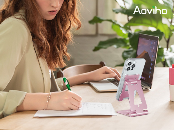 Cell phone stand holder for desk