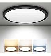 hunhun 20 Inch Dimmable 50W 5200M LED Flush Mount Ceiling Light Large Ceiling Light Fixture,3000K...