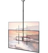 Ceiling TV Mount, Full Motion Hanging TV Mount for 50-100 Inch, Supports up to 176lbs, Full Motio...