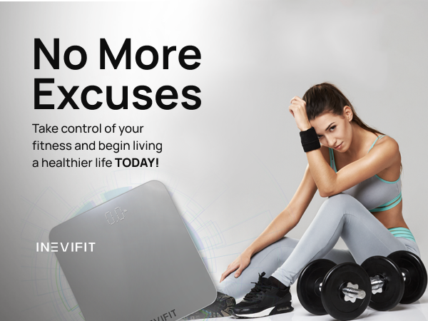 INEVIFIT Premium Bathroom Scale - I-BS002S - Premium A+ - Mobile