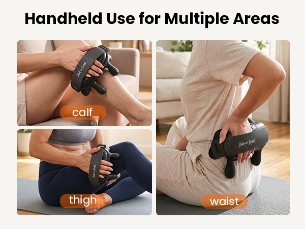 handheld heated neck and shoulder massager