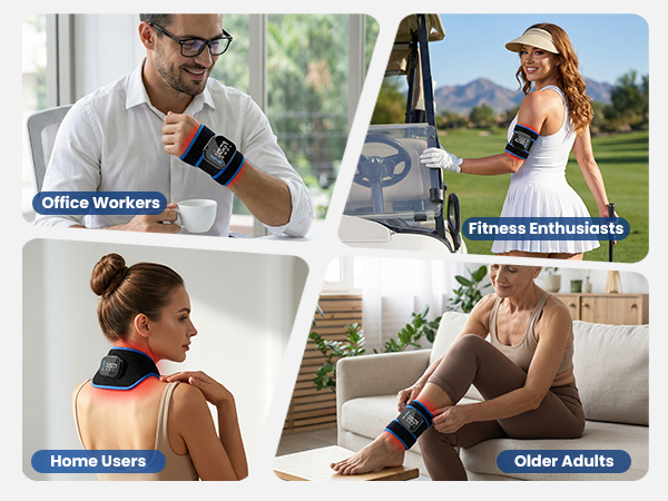 BOB AND BRAD TheraHeat Red Light Wrist Wrap